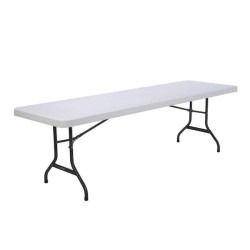 820Ft20white20plastic20table 1747940371 Backyard Party Package