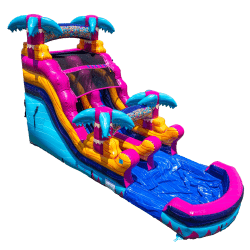 DJI 20250602132321 0002 D 1749057396 14 ft Teal Rippling Rush Single Lane Waterslide
